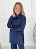 Whole New Tune Turtle Neck Top- Final Sale