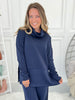 Whole New Tune Turtle Neck Top- Final Sale