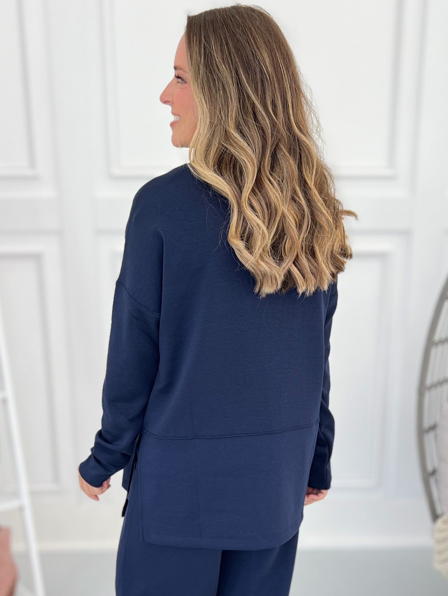 Whole New Tune Turtle Neck Top- Final Sale
