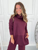 Whole New Tune Turtle Neck Top- Final Sale