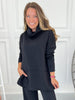Whole New Tune Turtle Neck Top- Final Sale