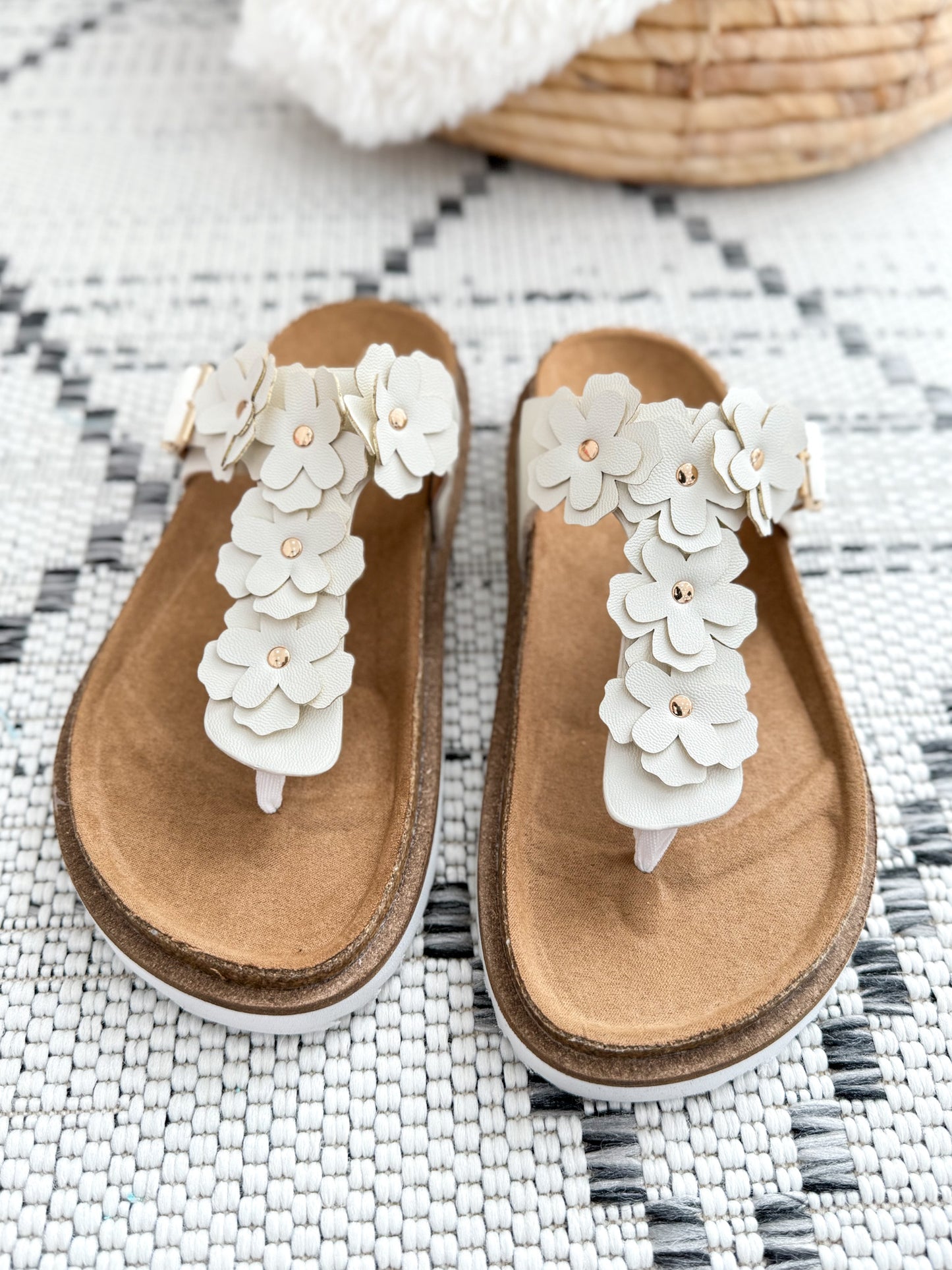 Corky's Bless Her Heart Sandal - White - Final Sale