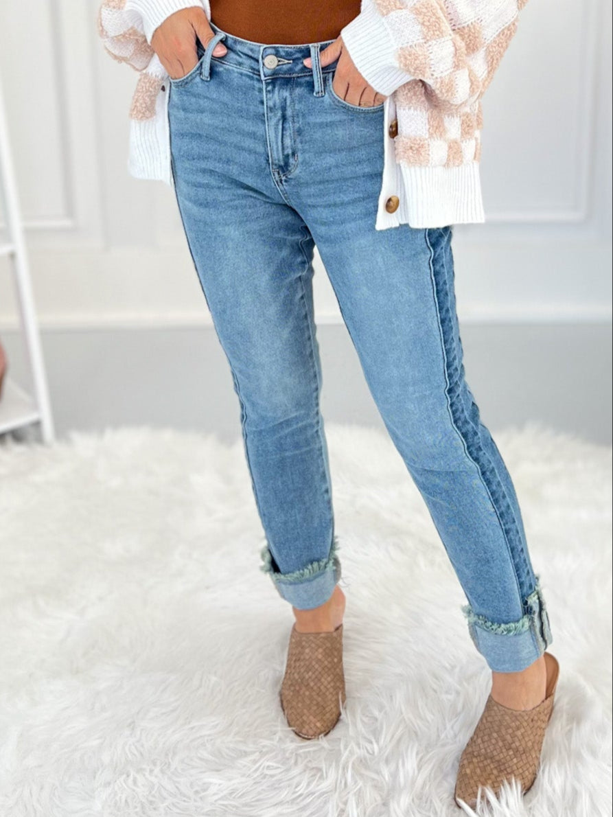 My Good Side - Judy Blue Vintage Wash Slim Fit Jeans