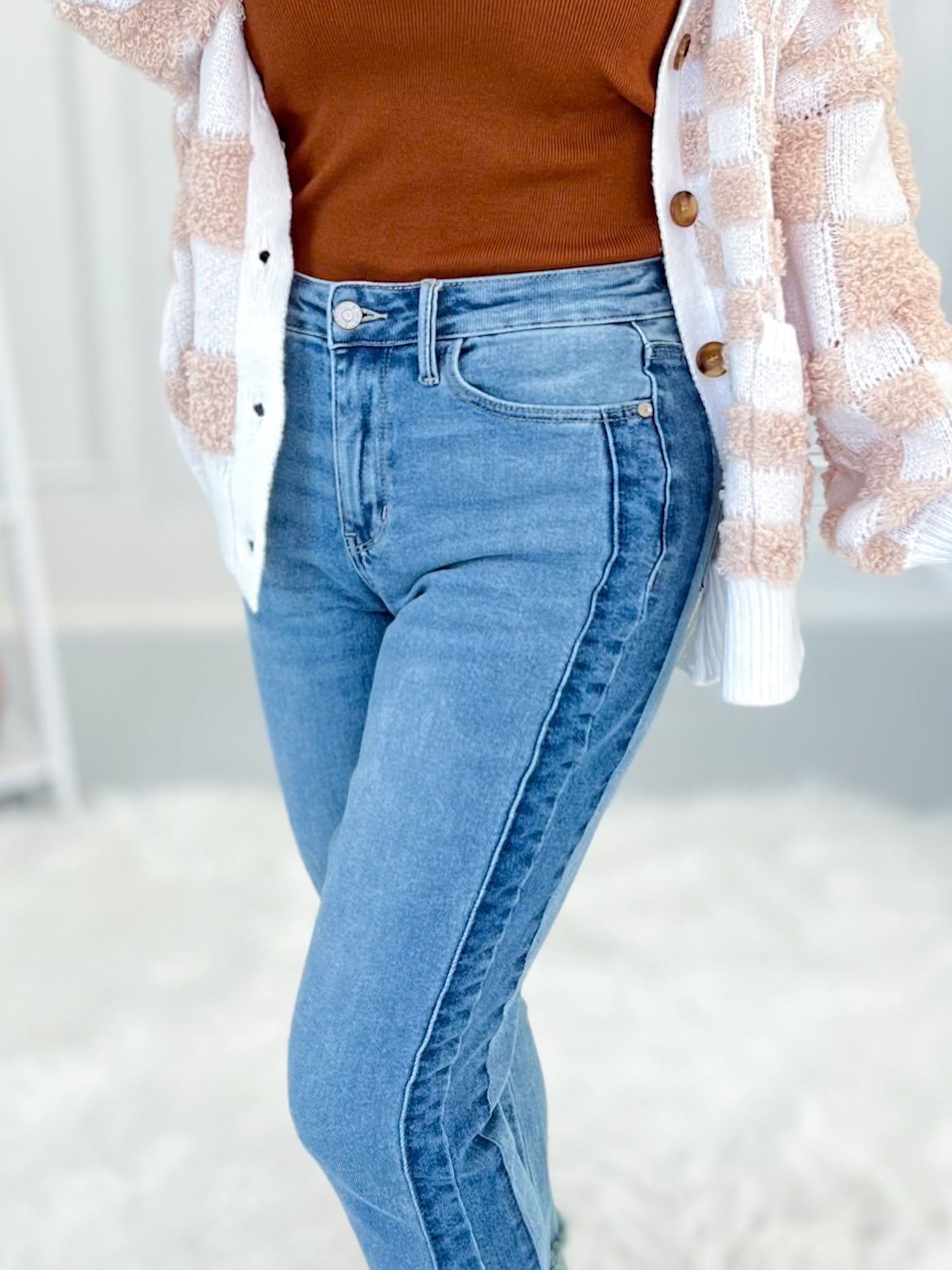 My Good Side - Judy Blue Vintage Wash Slim Fit Jeans