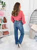 Worn Wild - Judy Blue Heavy Destroyed Straight Leg Jeans