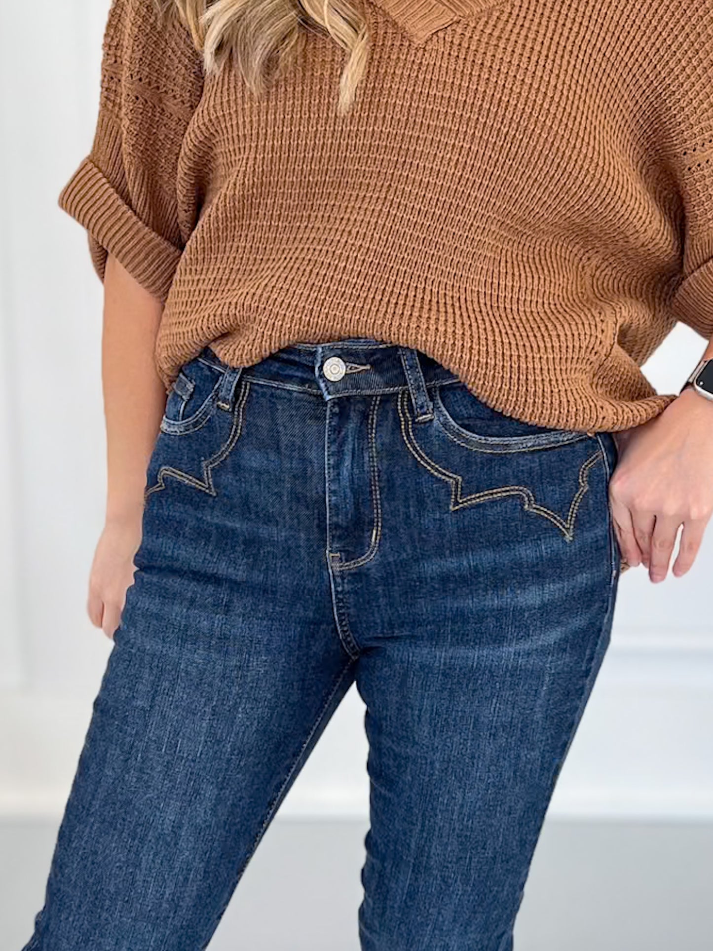 The Western Way - Judy Blue Embroidered Skinny Jean