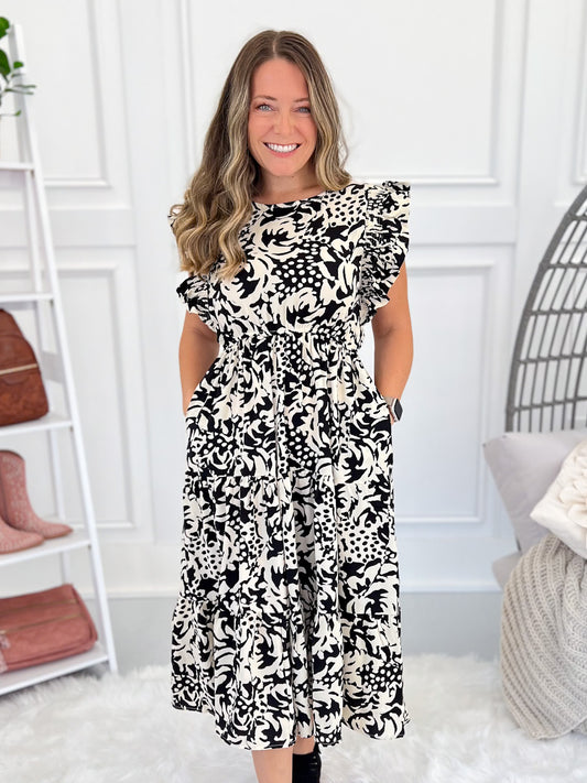 Has Me Moved Dress - Final Sale