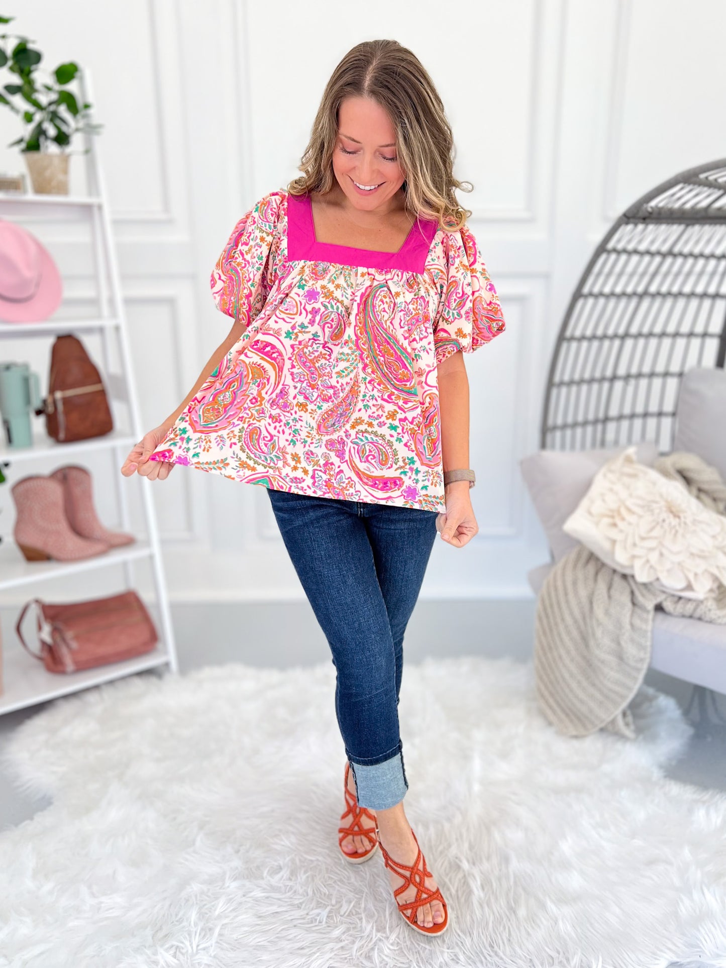 Sprung Into It Top - Final Sale
