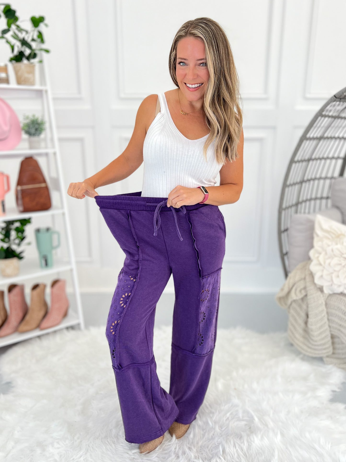 Just What I Wanted Matching Set - Pants - Final Sale