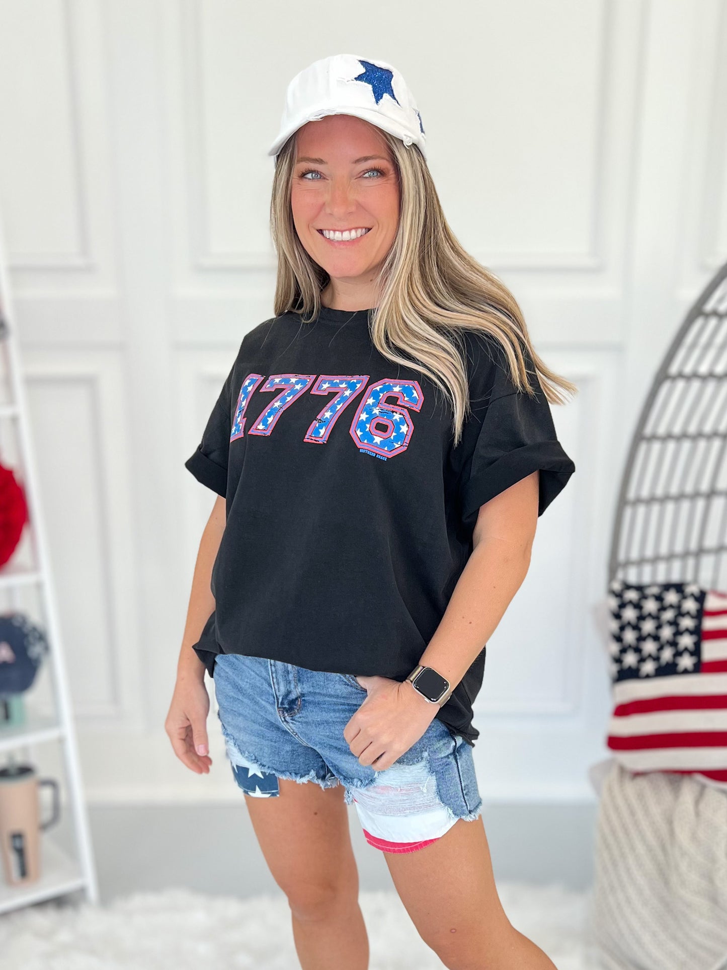 1776 Block Graphic Tee