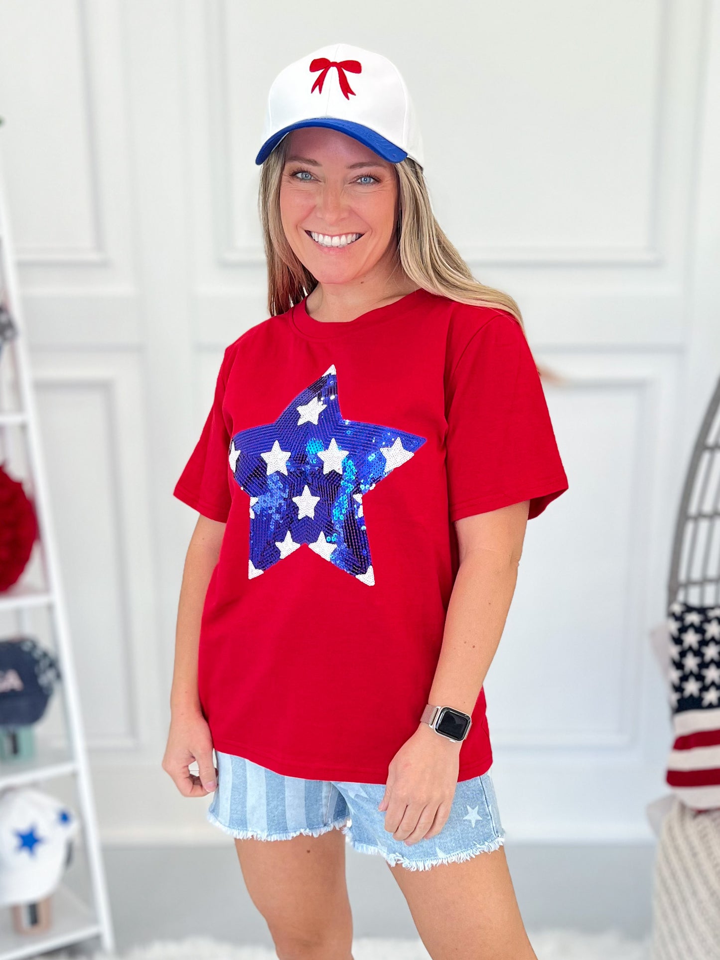 Stars And Sparkles Sequin Top