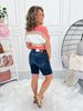 Sunny Side - Judy Blue Non-Distressed Bermuda Shorts