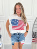 Miss Independent - Judy Blue Stars & Stripes Pocket Shorts - Final Sale