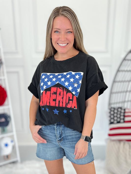 America Graphic Tee - Final Sale
