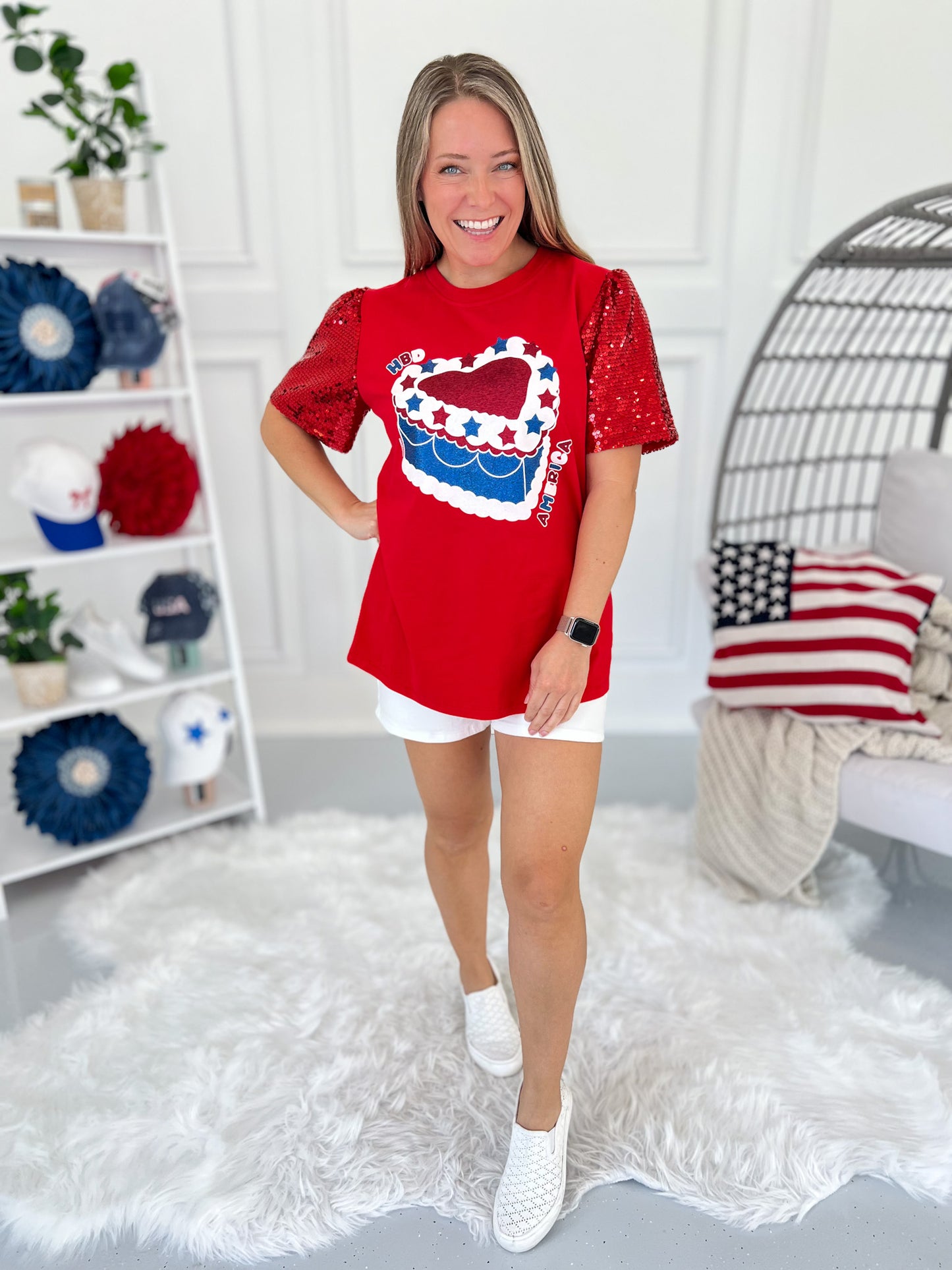 Happy Birthday America Graphic Tee