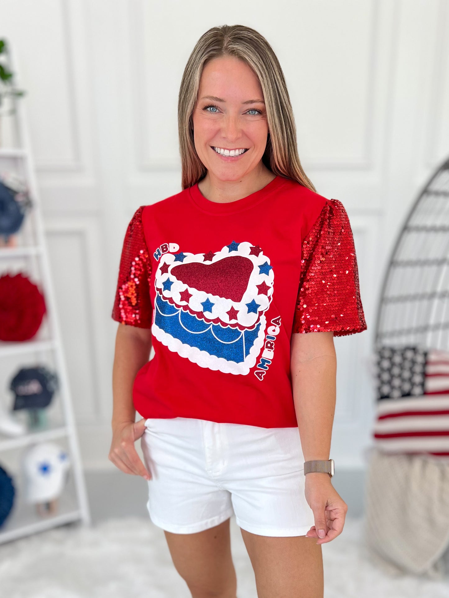 Happy Birthday America Graphic Tee
