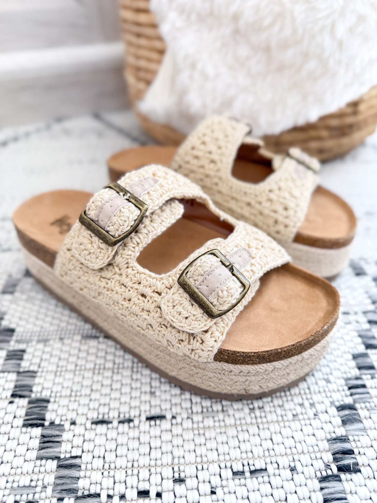 Corky's No Filter Platform Sandal - Natural