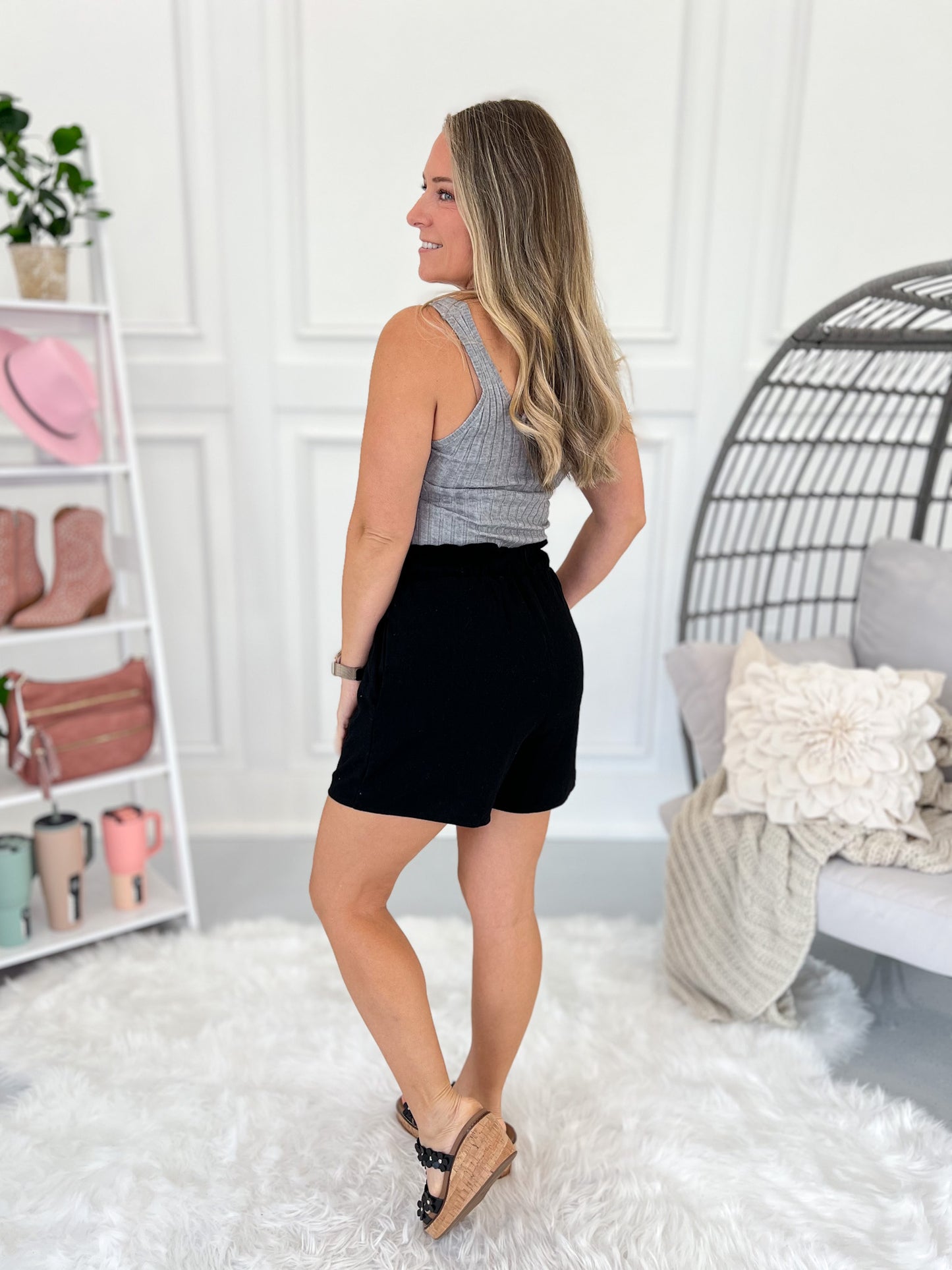 Libby Linen Shorts - Final Sale