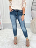 Summer Love - Judy Blue Hybrid Cropped Jeans