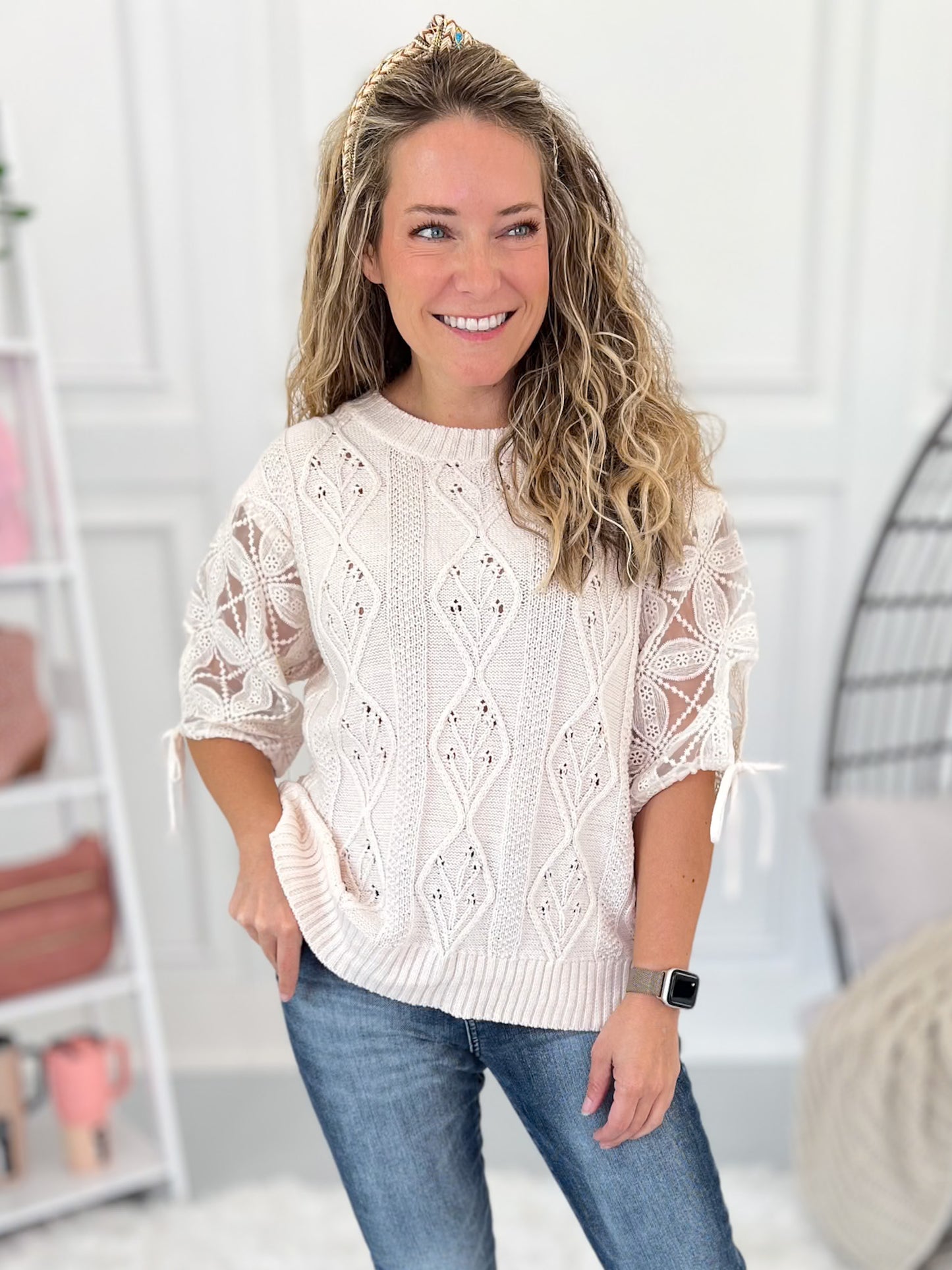 Staying Solid Knit Top