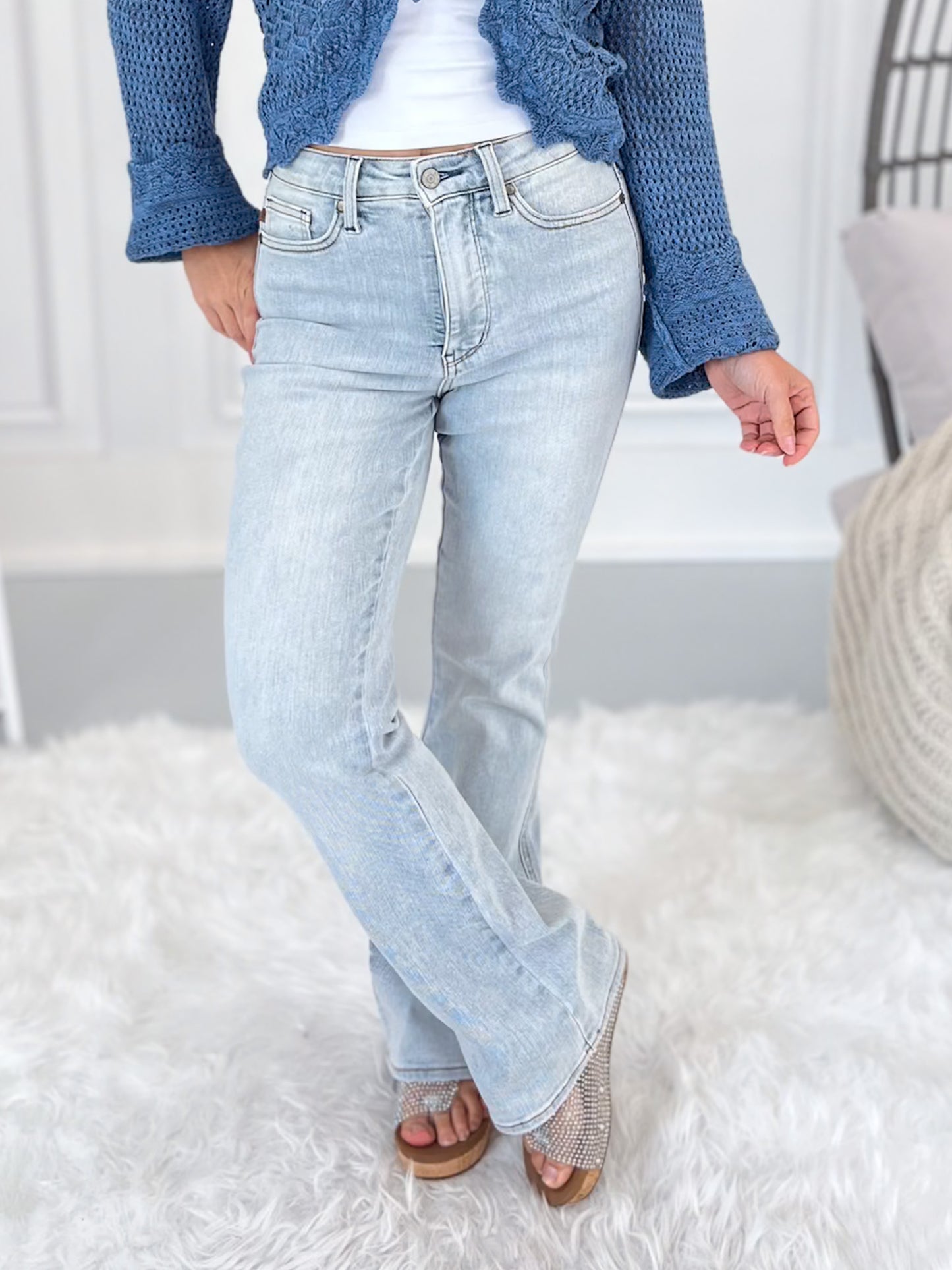 Fit Check - Judy Blue Tummy Control Multi-Inseams Bootcut Jeans