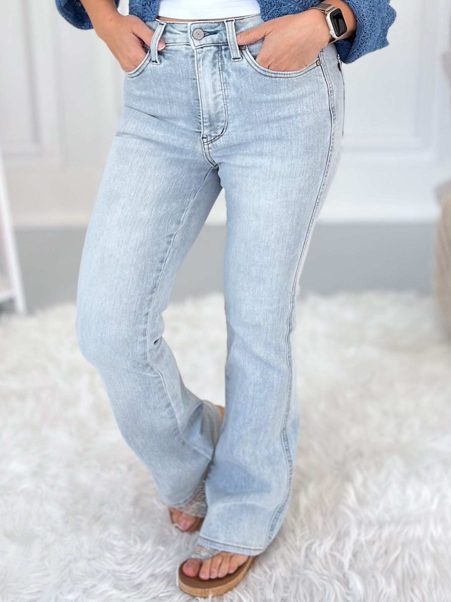 Fit Check - Judy Blue Tummy Control Multi-Inseams Bootcut Jeans