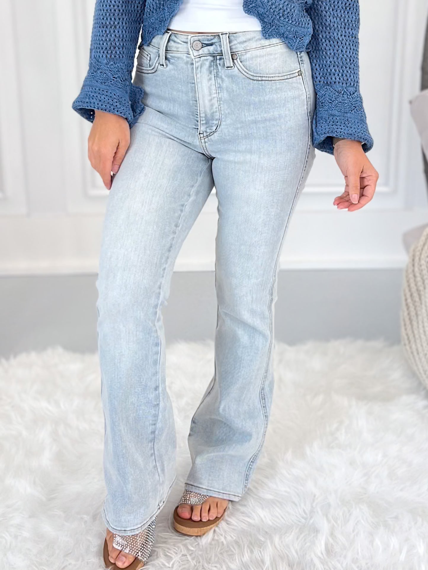Fit Check - Judy Blue Tummy Control Multi-Inseams Bootcut Jeans