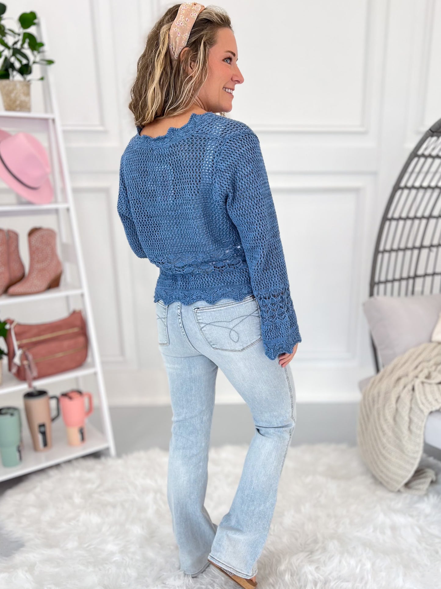 Know The Truth Crochet Cardigan