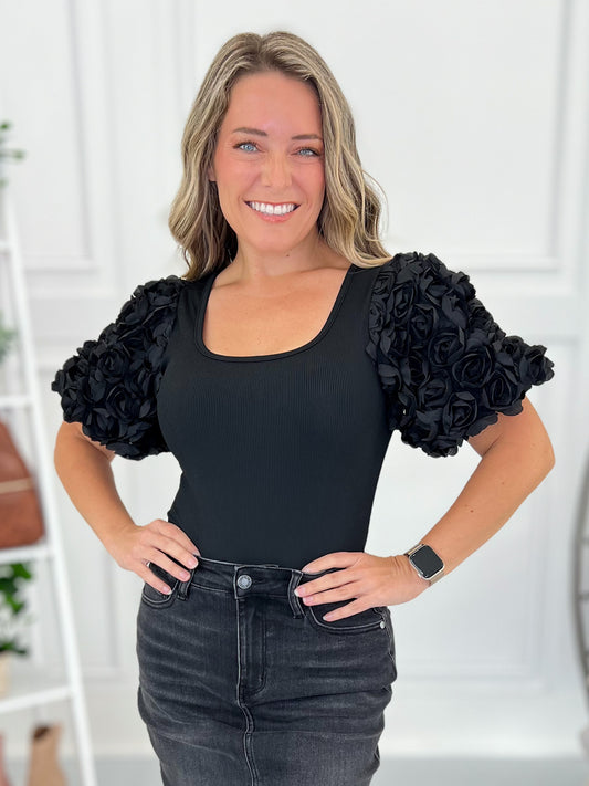 Ruffle Shuffle Bodysuit - Final Sale