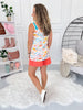 Poppy Tank - Watercolor Floral - Final Sale