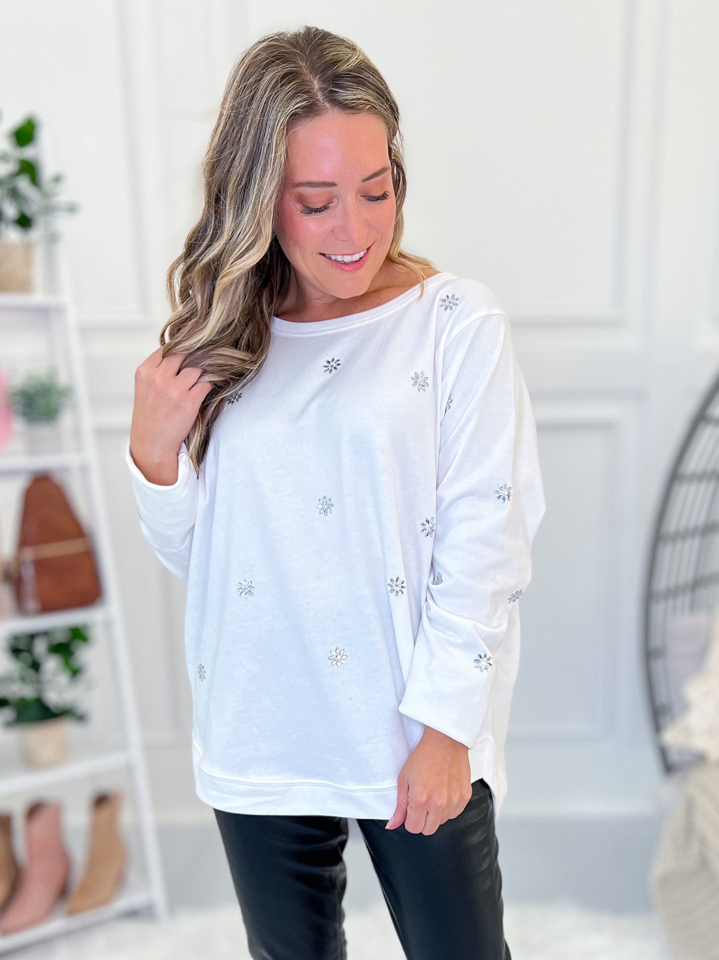 Surely A Sparkle Top - Final Sale