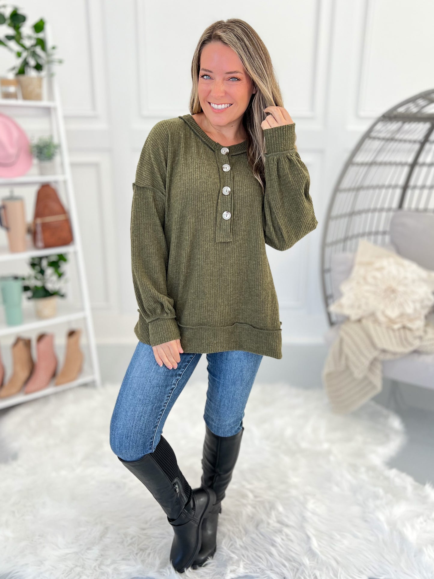 On The Right Path Top- Final Sale- Final Sale