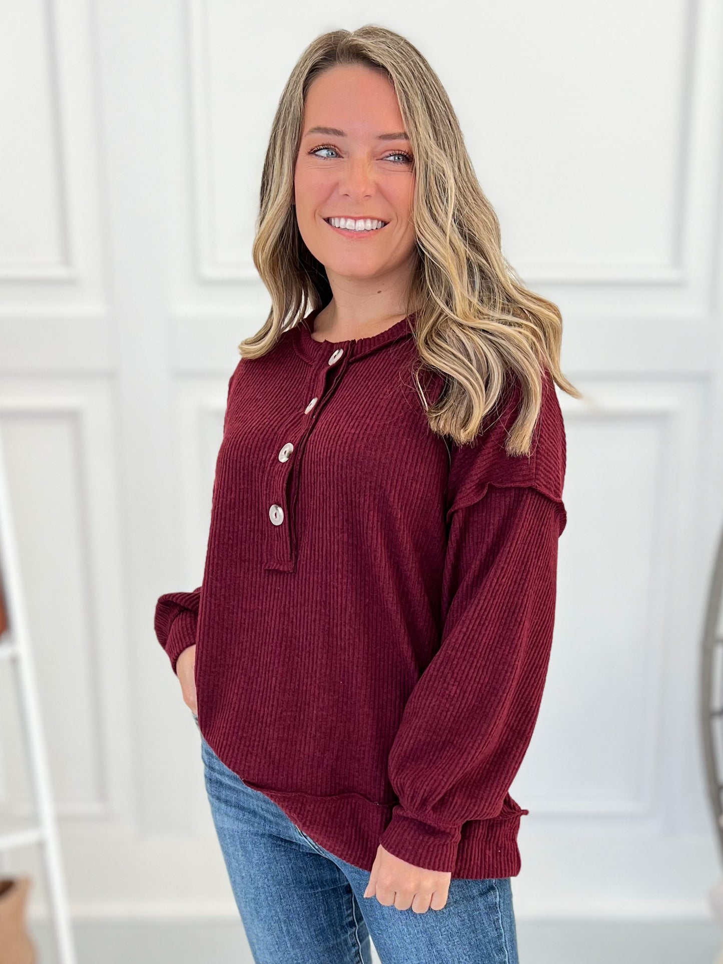 On The Right Path Top- Final Sale- Final Sale