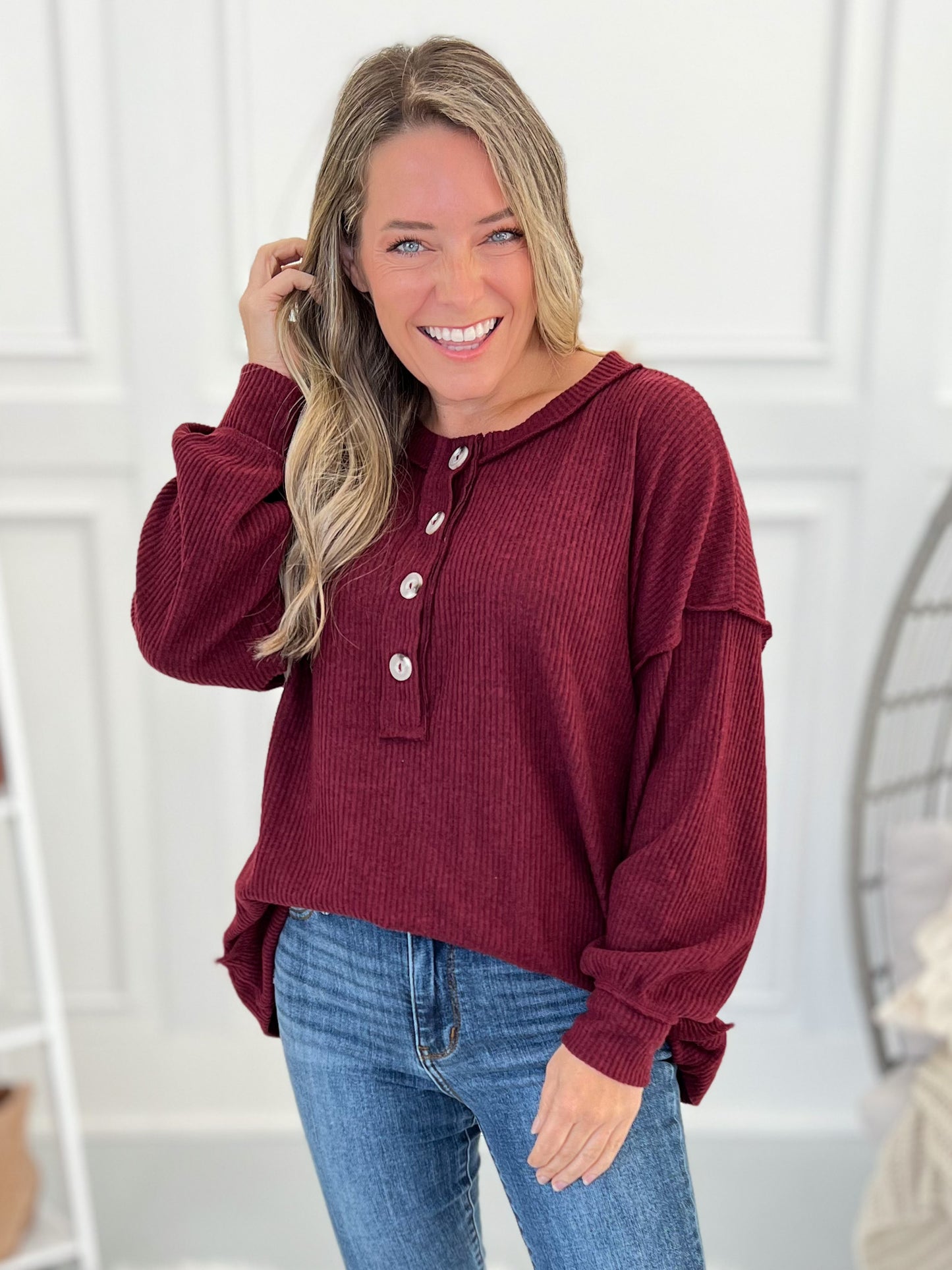 On The Right Path Top- Final Sale- Final Sale