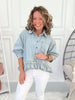 Doing It Right Button Up Top - Final Sale