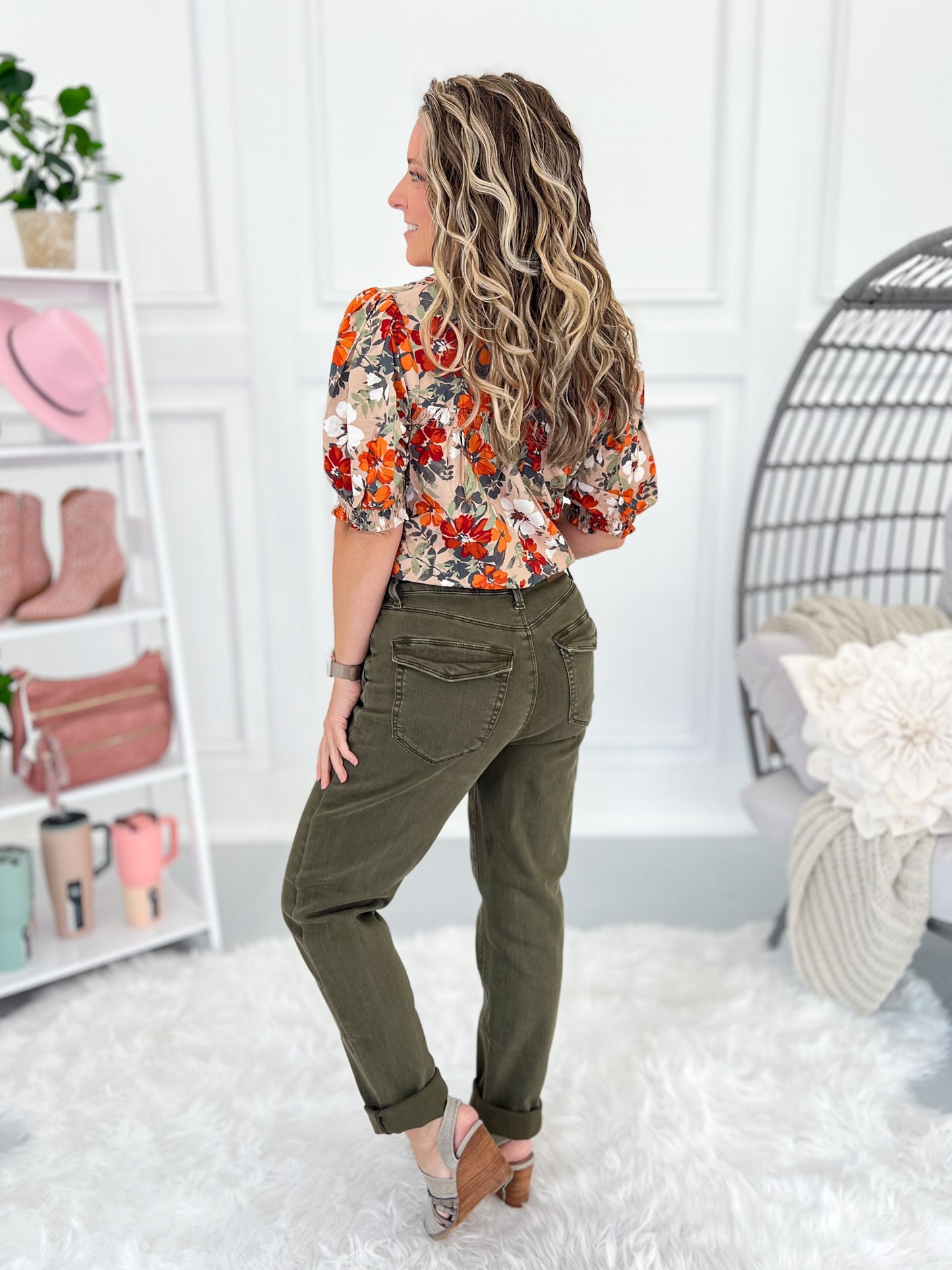 Evergreen Ease - Judy Blue Aurora Weekender Denim Joggers