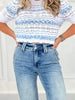 Two For The Show - Judy Blue Double Button Wide Leg Jean