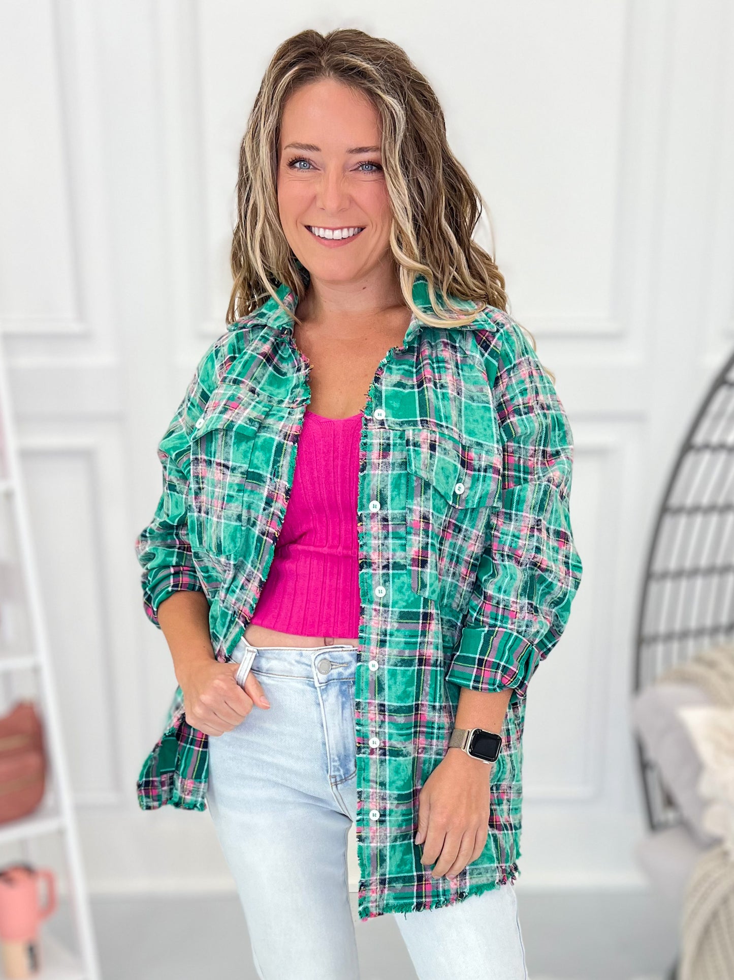 Good To Know Button Up Top