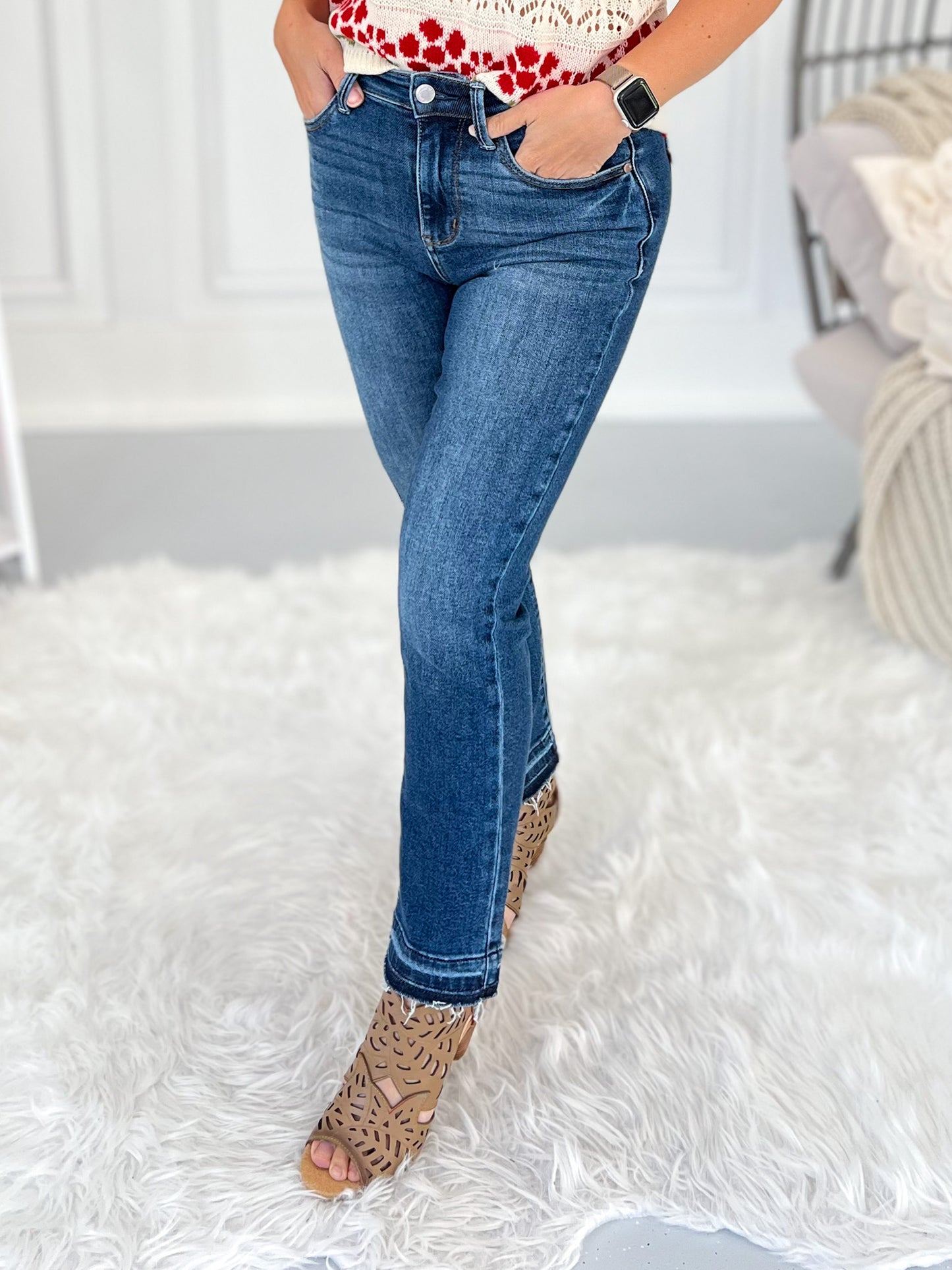 Boho Breeze - Judy Blue Kick Flare Jean