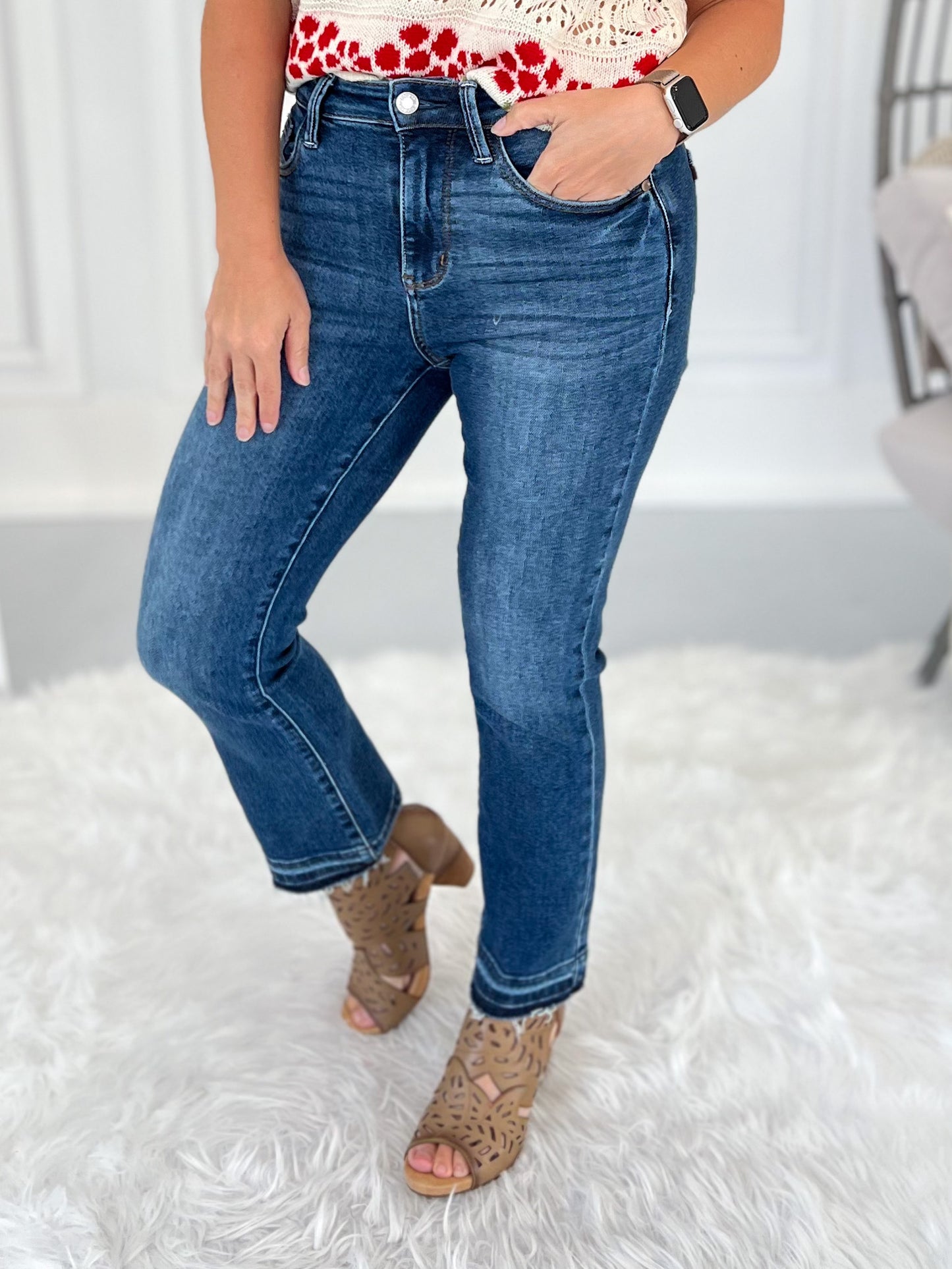 Boho Breeze - Judy Blue Kick Flare Jean