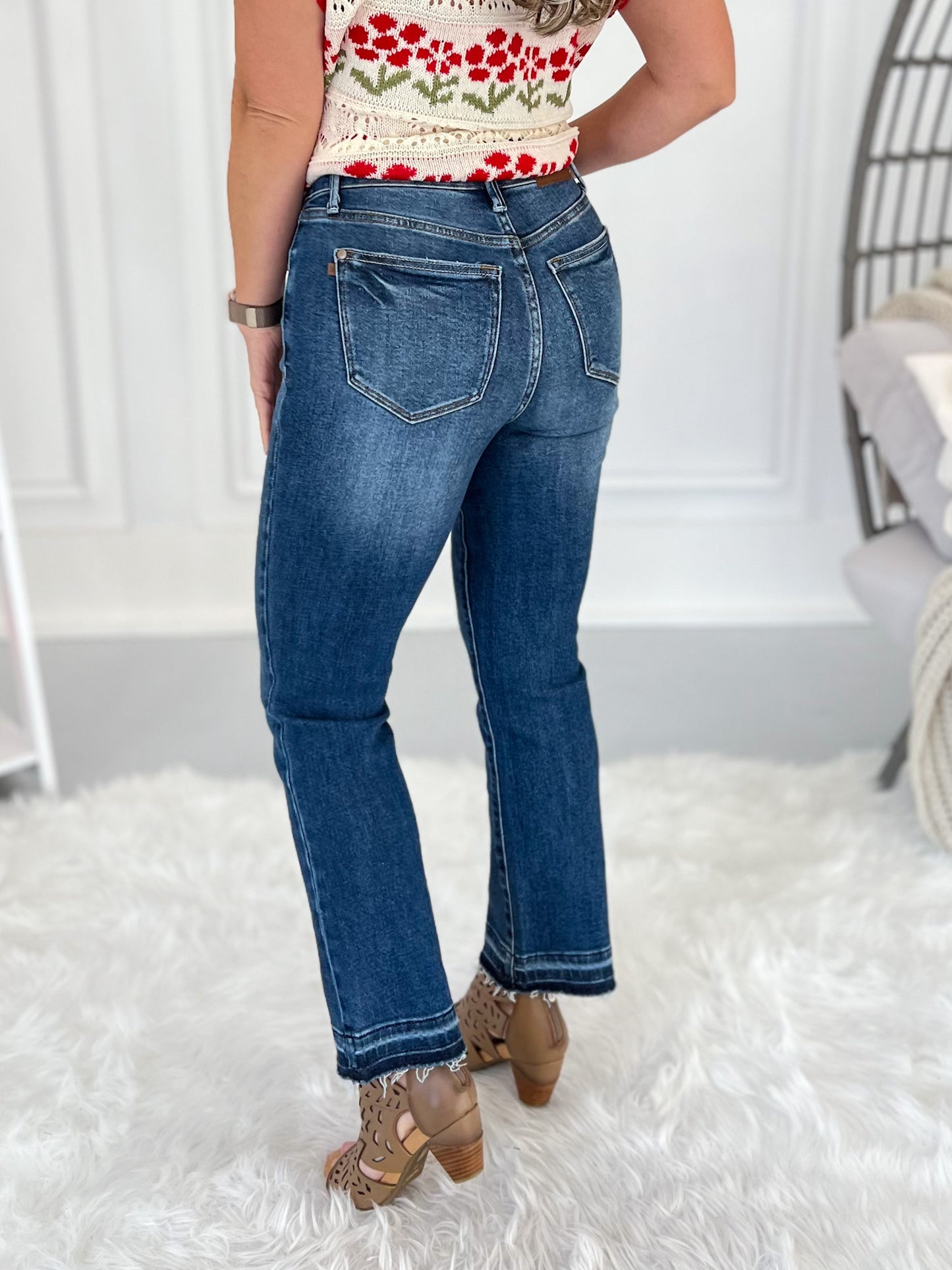 Boho Breeze - Judy Blue Kick Flare Jean