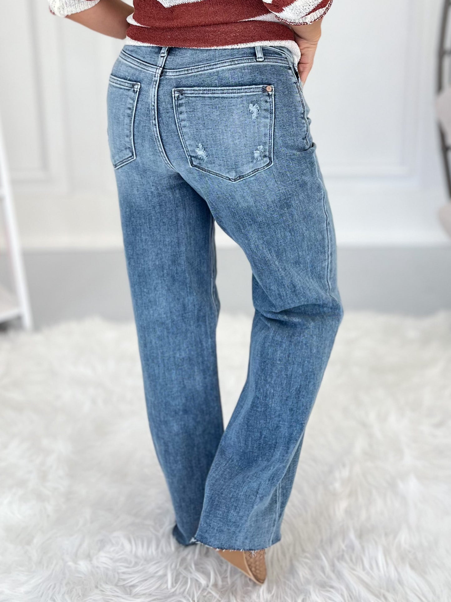 The Remix - Judy Blue V-Front 90's Baggy Jean