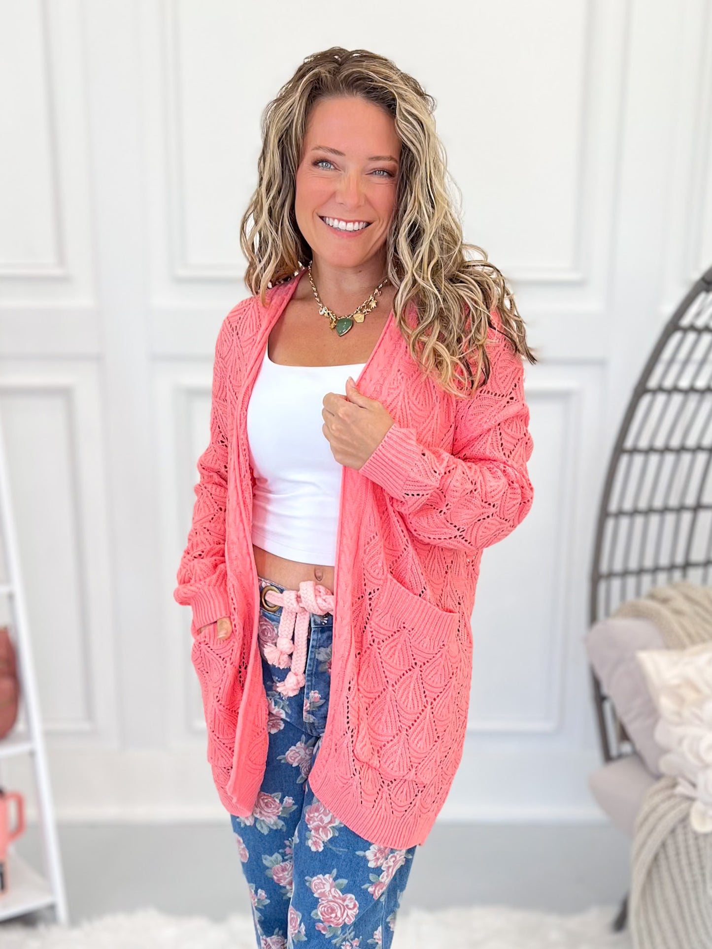 With Open Arms Knit Cardigan