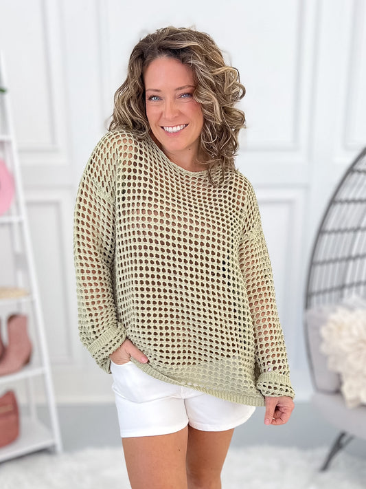 Step It Up Crochet Top