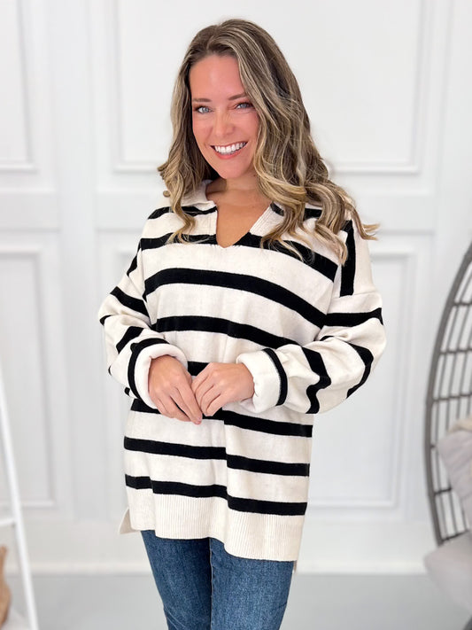 A Walk In The Park Sweater - Final Sale