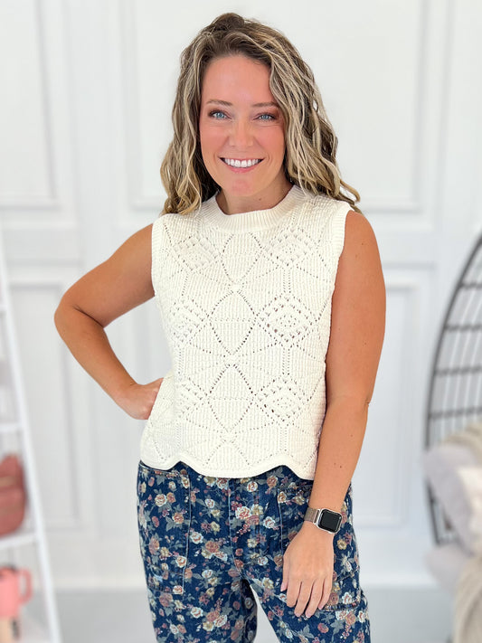 Just A Touch Knit Tank