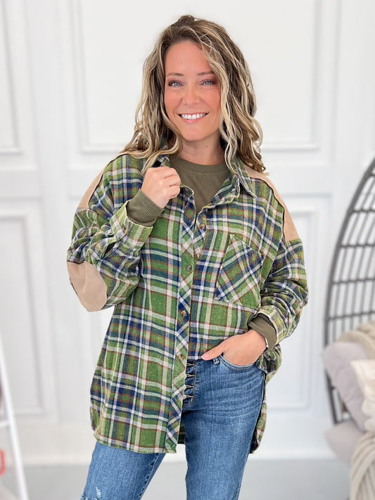 What I Came For Button Up Top