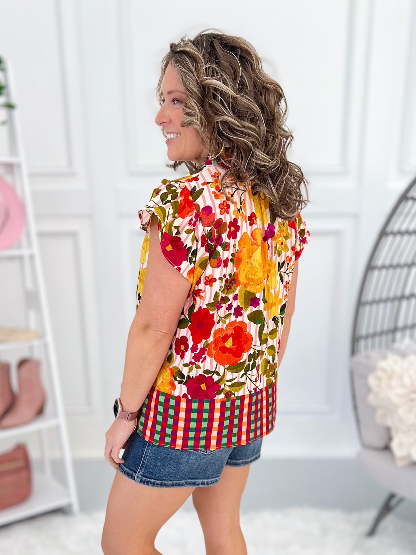 Botanical Bloom Top