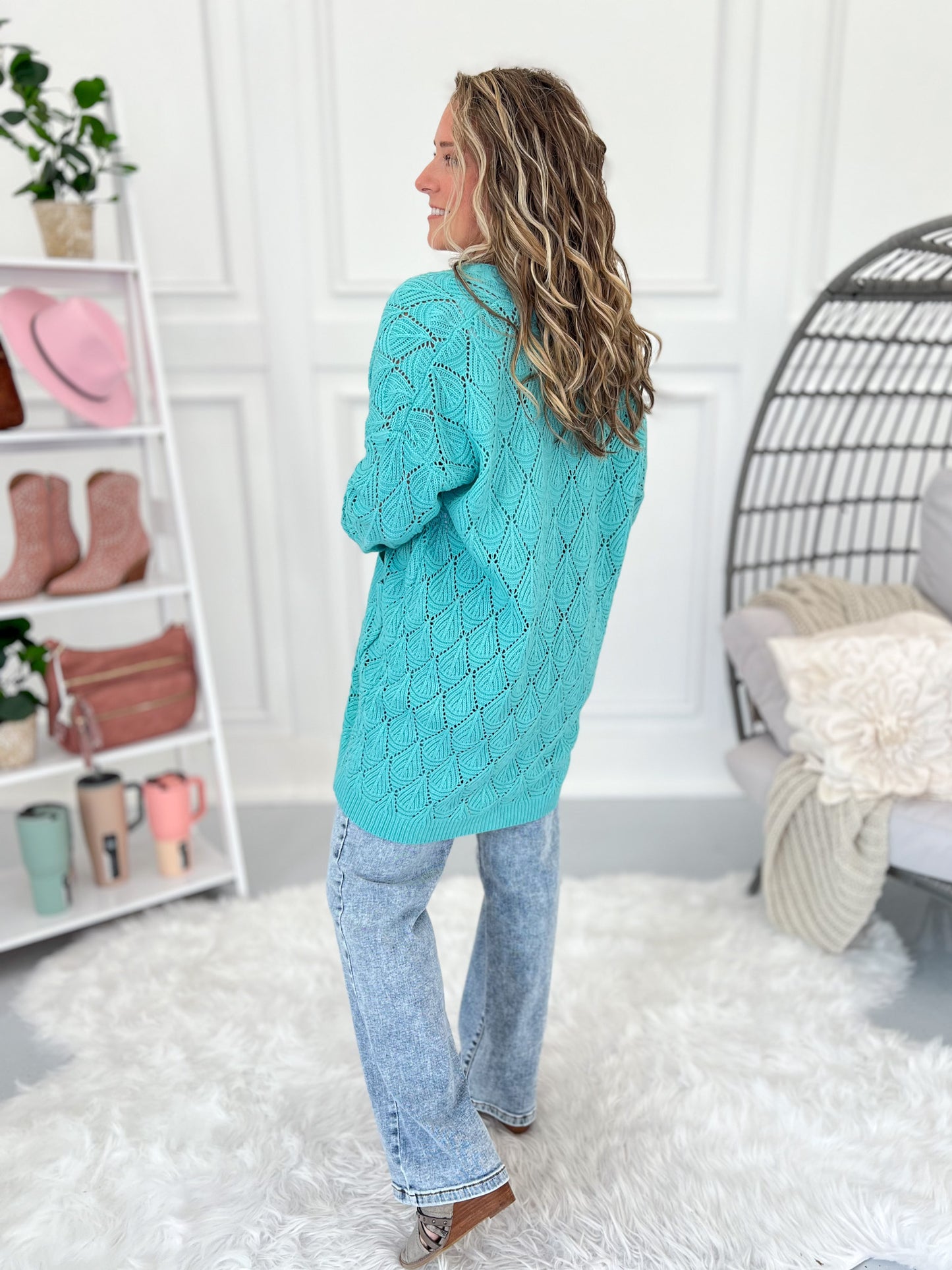 With Open Arms Knit Cardigan