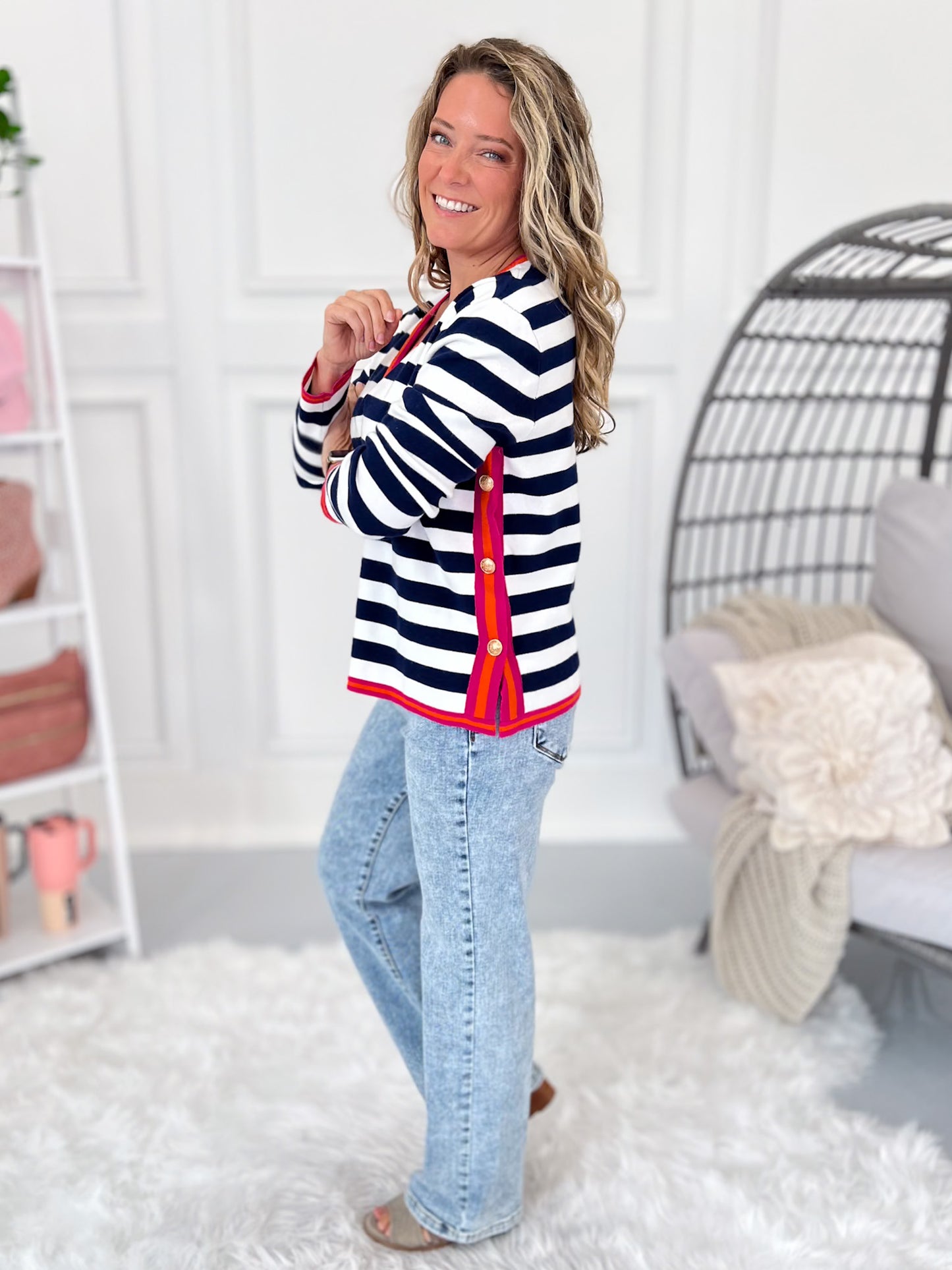 A Great Date Knit Top